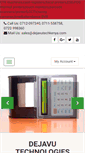 Mobile Screenshot of dejavutechkenya.com