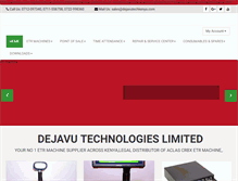 Tablet Screenshot of dejavutechkenya.com